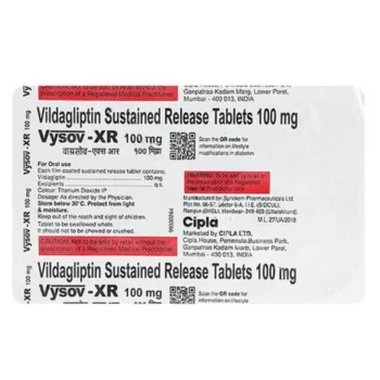 Vysov XR 100 Mg (Vildagliptin)