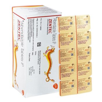 Zentel 400 mg Tablet (Albendazole)
