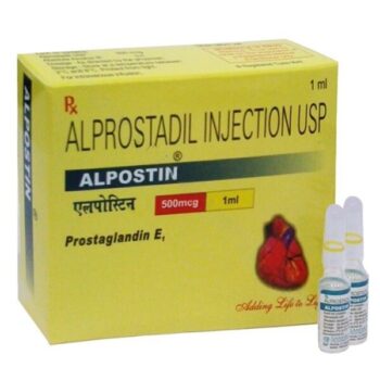 Alpostin 500 mcg Injection (Alprostadil)
