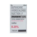 Anawin 0.25% Inj. (Bupivacaine)