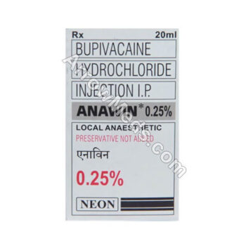 Anawin 0.25% Inj. (Bupivacaine)