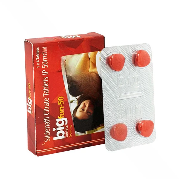 Bigfun 50 mg (Sildenafil Citrate)