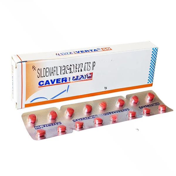 Caverta 50 mg (Sildenafil Citrate)