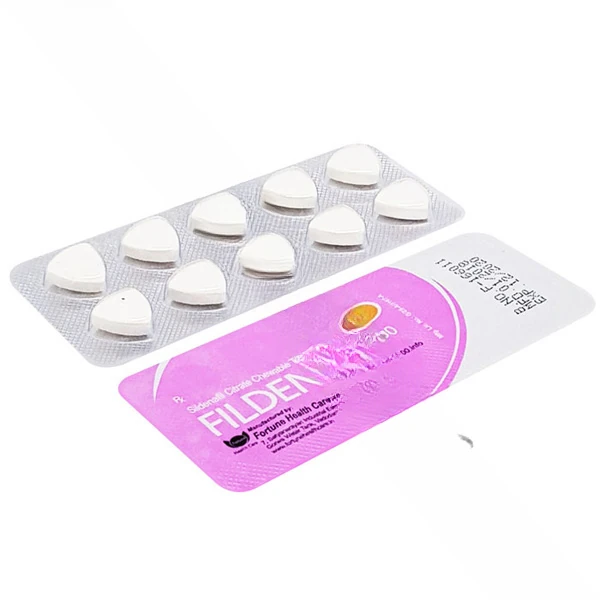 Fildena CT 100 mg (Chewable Tablet)
