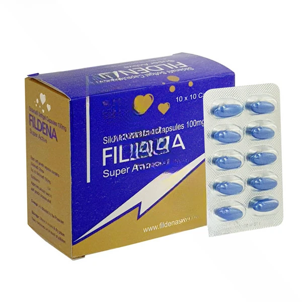 Fildena Super Active (Sildenafil Citrate) -Softgel Capsules