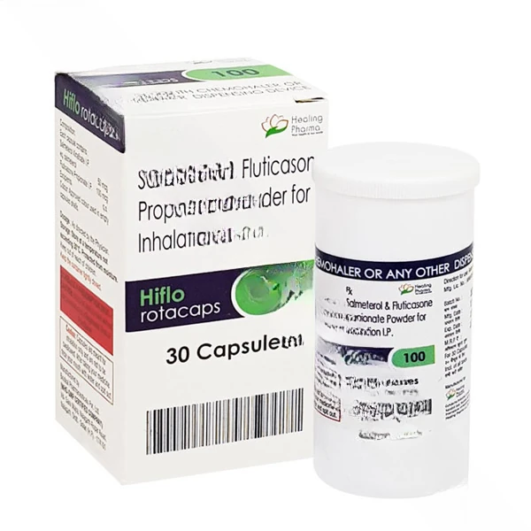 Hiflo Rotacaps 100mg (Salmeterol/Fluticasone)