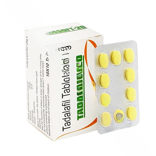 Tadasoft 20 mg (Tadalafil)