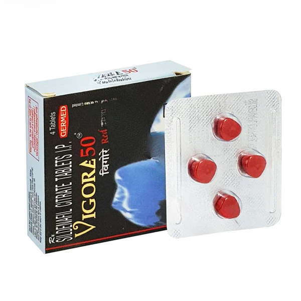 Vigora 50 mg (Sildenafil Citrate)