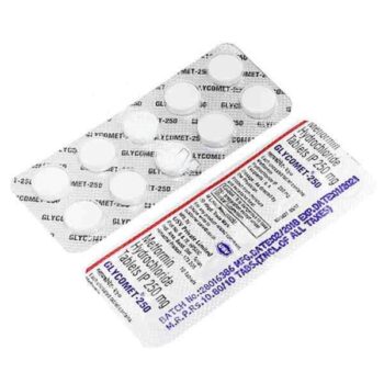 Glycomet 250 mg (Metformin)