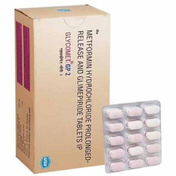 Glycomet GP 2 (Metformin/Glimepiride)