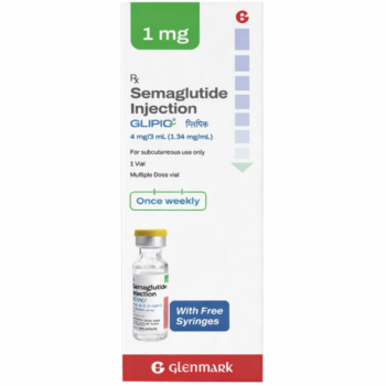 Glipiq 1mg Injection 4mg/3mL (1.34mg/mL) Multiple Dose Vial (Semaglutide)
